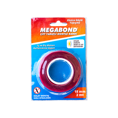  ÇİFT TARAFLI AKRİLİK KÖPÜK BANT 