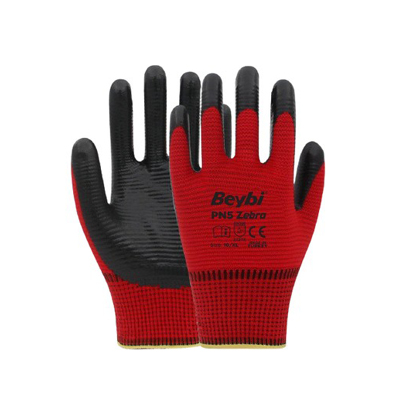  Beybi Eldiven PN5 Zebra 