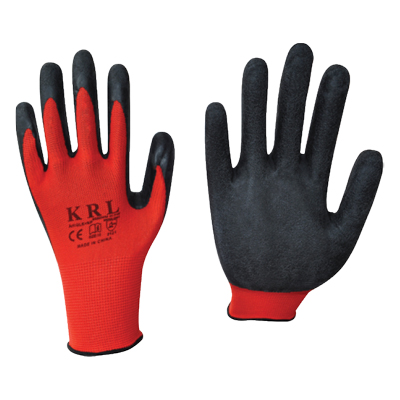  Polyester Siyah Kırmızı / Kaydırmaz 