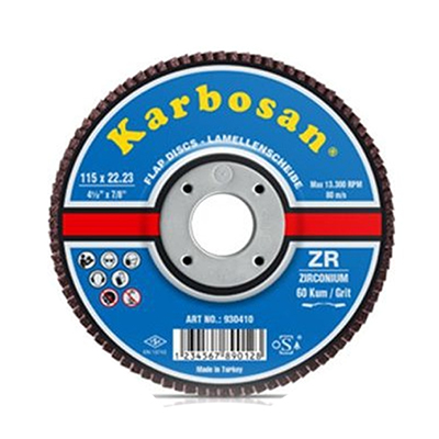 Karbosan Flap Disk Zirkonyum 